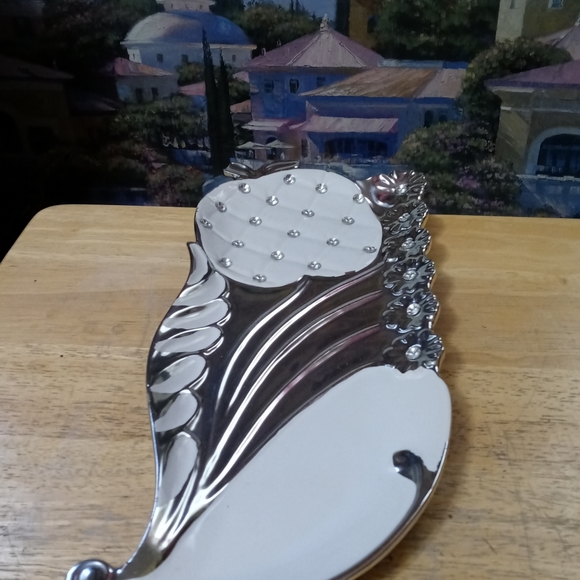 📿Heavy Metal & Rhinestones Trinket Tray. Elegant & Durable,Vintage Like🆕New!⌚ - Picture 10 of 12